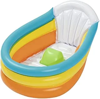 Bestway Squeaky Clean Inflatable Baby Bath 76Cm X 48Cm X 33Cm