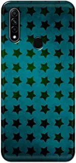 Jim Orton matte finish designer shell case cover for Oppo A31/A8-Star Pattern Green Brown