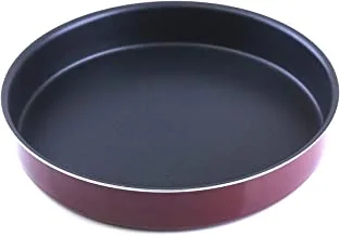 Royalford Aluminum Non Stick Round Pan 1 Piece, Red
