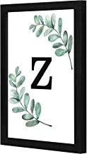 LOWHA Z Wall art wooden frame Black color 23x33cm By LOWHA