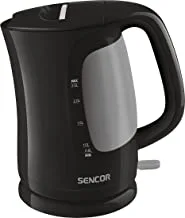 SENCOR - Electric Kettle, 2200 W, LED Light, Removable and Washable Dirt and Scale Filter, 2.5 L, SWK 2511BK, 2 years replacement Warranty