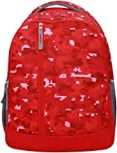 حقيبة مدرسية بيكسل من نيفيا - حمراء