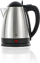 ALSAIF 1.8Liter 1800W Electric Cordless Kettle Stainless Steel Body, Stainless Steel 91613/18 2 Years warranty