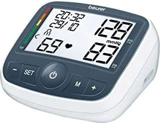 Beurer Upper arm Blood Pressure Monitor, White, BM 40