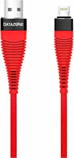 Datazone Iphone Usb Cable Compatible With Iphone 11 Pro/11/XS Max/Xr/8/7/6S/6/Plus, Ipad Pro/Air/Mini, Ipod Touch - Dz-Ip02B 2Meter ( Red )