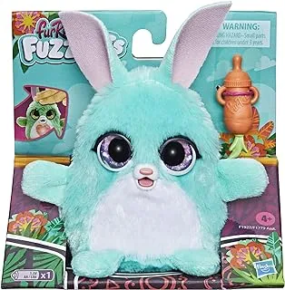 Furreal Fuzzalots Bunny Interactive Animatronic Color Change Toy, Lights And Sounds, Electronic Pet, For Kids Ages 4 And Up, Multicolour
