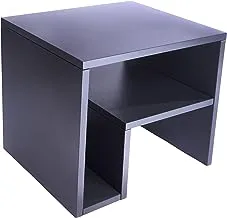 Homemania Coffee Table, Wood, Grey, M.Sh.11076.7, Size: 40 Cm*45 Cm*40 Cm