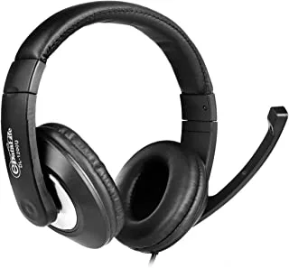 Gaming Headset For Playstation 4, Computer And Xbox One, With Noise Cancellation, Microphone, Bass Surround Sound With Soft Ear Protectors, For Edatalife Gaming Laptop (Black) Dl-1200U, Wired