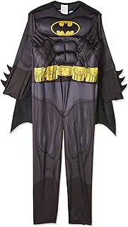 Rubie's Boys Batman Costume with Mask (Medium) Black, Black, 5-7 Years (701364)