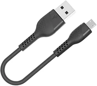 Porodo PVC Micro USB Cable 0.25m - Black