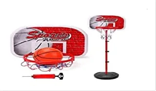 Outdoor Fun & Sports Activity Game Mini Indoor Adjustable Basketball Stand Basket Holder Hoop Goal Child Kids Boys Toys Sport