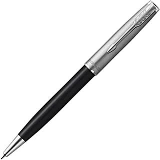 Parker Sonnet Black Sandblasted Steel| Chrome Trim Ballpoint Pen|Gift Box| 9933, 2146867
