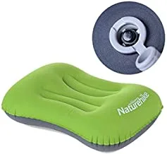 NatureHike Lightweight TPU Aero's Inflatable Pillow With New Nozzle - Green, 42 x 29 x 11 cm, NH17T013-Z