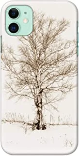غطاء مصمم Jim Orton لهاتف Apple iPhone 11 - شجرة