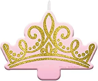 Disney Princess 'Once Upon A Time' Glitter Cake Candle (1Ct)