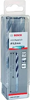 Bosch Pack of 10 Metal Twist Drill Bits - 2608577263