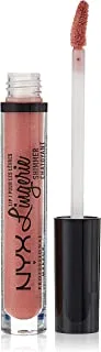 Nyx Professional Makeup Lip Lingerie Shimmer, Dark Pink-Brown, 0.11 Ounce