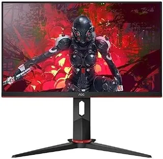 Gaming Monitor, Aoc 23.8 Inches 24G2E5 Ips 1Ms 75Hz Freesync Black Red Gaming Monitor