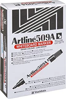 Artline EK-509A Whiteboard Marker with Blue Ink 12 Pieces Box, 2-5 mm Writing Width