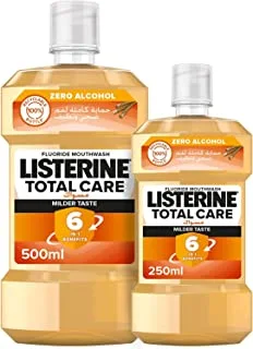 Listerine Mouthwash Miswak 500ml + 250ml Free