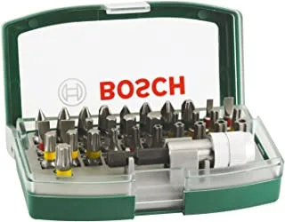 BOSCH - Standard screwdriver bit mixed set, 32 pcs with colour coding
