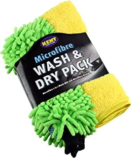 KENT Microfibre Wash and Dry Pack 1 Pc