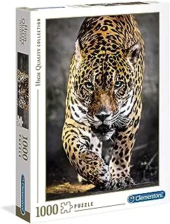 Clementoni Puzzle Walk of the Jaguar 1000 Pieces (69 x 50 cm), Suitable for Home Decor, Adults Puzzle from 14 Years