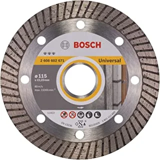 Bosch Professional 2608602671 Diamond Cutting disc Best for Universal Turbo
