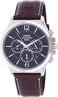 Lorus classic mens analog quartz watch with leather bracelet rt317hx8