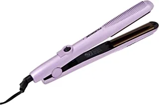 Olsenmark Hair Straighteners - Curving Plate For Curling Or Straightening Hair - Easy Pro-Slim Hair Straightener - Ready To Use Within 50 Seconds -Swivel Power Cord