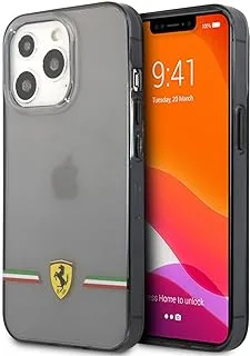 Ferrari Transparent Case Italia Wings Print Logo For Iphone 13 Pro Max (6.7