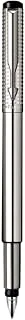 PARKER 5269 Vector Premium Classic Stainless Steel Chiselled Fountain Pen Gift Box, Multicolor