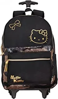 HELLOKITTY Trolley Bag with Pencil Case, 17-Inches Size, Multicolor