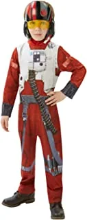 Rubies Official Child's Star Wars Poe (X-Wing Fighter) Classic Costume - Medium(5-6 years), Multi Color, 620264M