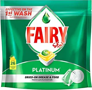 Fairy Platinum Automatic Dishwasher Tablets, 26 Count