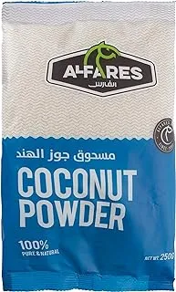 Al Fares Coconut Powder, 250g - Pack of 1