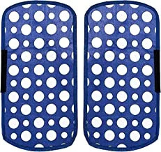 Kuber IndUStries Heart Home Dots Design Pvc 2 Pieces Fridge/Refrigerator Handle Cover (Sky Blue) Cthh5390