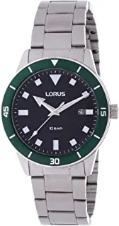 Lorus Sports Stainless Steel Men's Watch Rh983Lx9