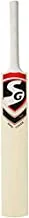 SG Max Cover Kashmir Willow Cricket Bat (Size: Size 5, Leather Ball), Red
