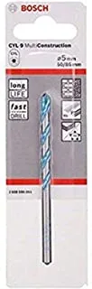 BOSCH - CYL-9 Multi-purpose drill bit, 1 piece, For impact drills/drivers, 5.00 mm Diameter, 85 mm Total Length