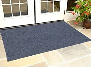 Kuber Industries Front Doormat|Welcome Door mat|Thick Doormat for Offices, Hotel, Restaurtaurant|Large Size Door Mat|GREY