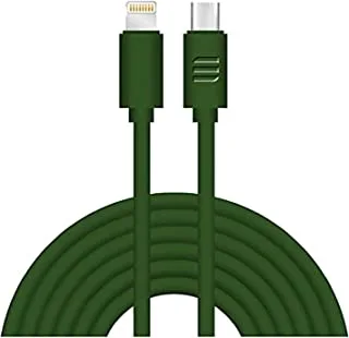 Charging Cable (Type C to Lightning) EXC51 Green