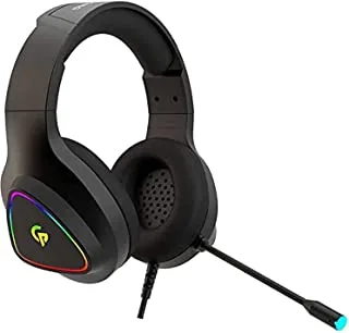 Porodo Pdx414 E-Sports High Definition Rgb Gaming Headphone - Black