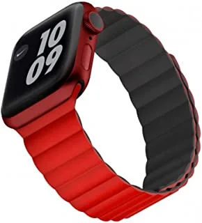 VivaMadrid Apple Watch Magnetic Strap Cosmo Scarlet+Charcoal (42/44MM)