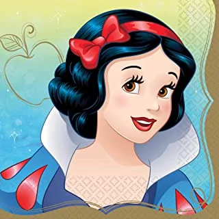 Disney Princess Snow White Luncheon Paper Napkins - 6.5