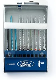 Ford Tools Assorted Jigsaw Blade Set, Fpta-08-0001, 10 Pcs