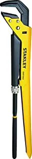 Stanley 2 Inches Swedish Pipe Wrench, Yellow/Black - Stmt75927-8