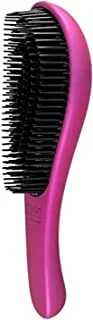 Intervion - Untangle Soft Touch Hairbrush, A-Pink, B -Dark Blue