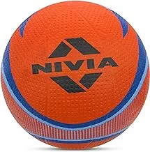 Nivia Craters Molded Volleyball (Orange/Purple)