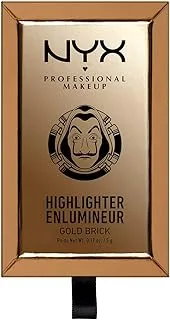 Nyx Professional Makeup La Casa De Papel Gold Bar Highlighter - Classic Gold